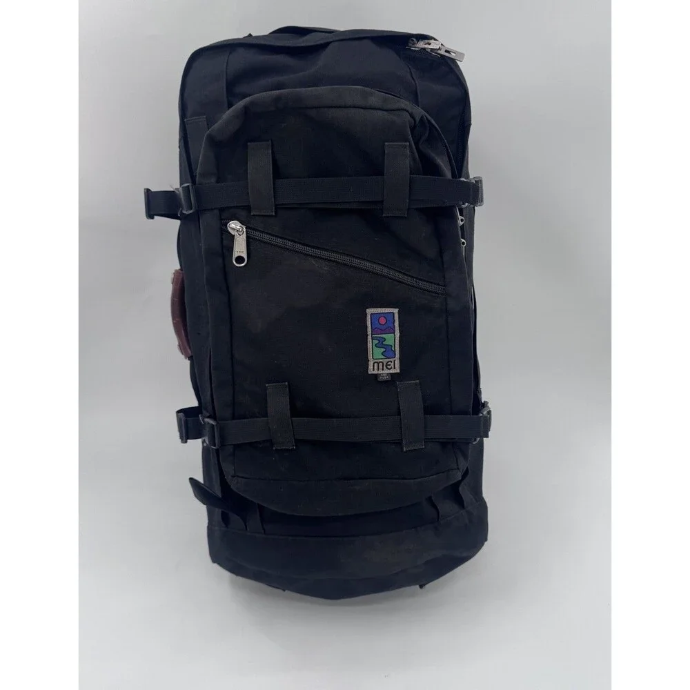 Vintage Mountain Equipment Inc. Convertible Travel Duffle Bag / Backpack USA MEI